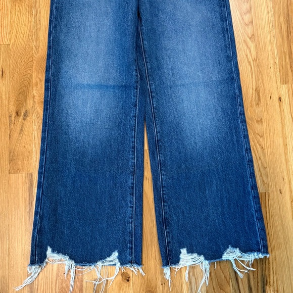 NWT FRAME The Relaxed Straight Jeans Size 25 | Low-Rise Fit | Raw Hem - Picture 5 of 11